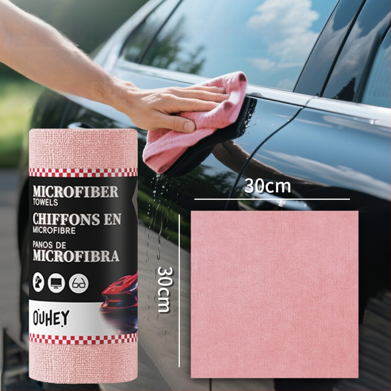 Daugiafunkcinis automobilio rankšluostis, mikropluoštas, 150 g, Jacquard audinys, viengijų siūlų pynimas, greitas džiūvimas ir didelis vandens sugėrimas