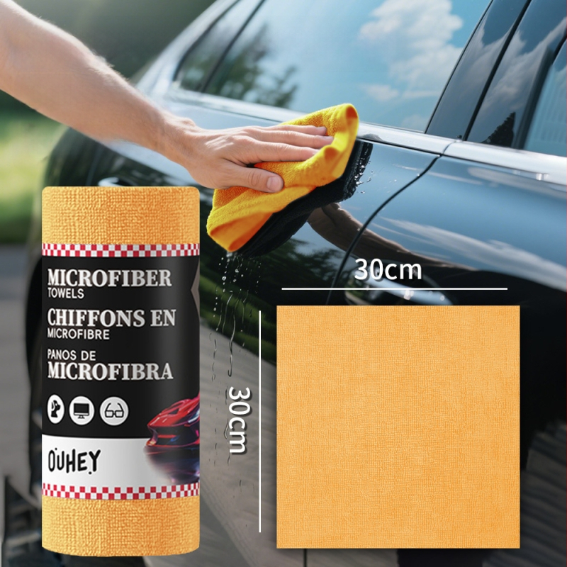 Daugiafunkcinis automobilio rankšluostis, mikropluoštas, 150 g, Jacquard audinys, viengijų siūlų pynimas, greitas džiūvimas ir didelis vandens sugėrimas