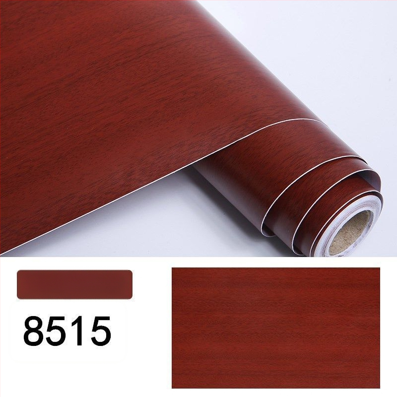 Pašlīmējoša koka raksta tapete mēbelēm renovācijai — ūdensizturīga, piemērota durvīm, garderobēm un plauktiem, moderns minimālisma stils