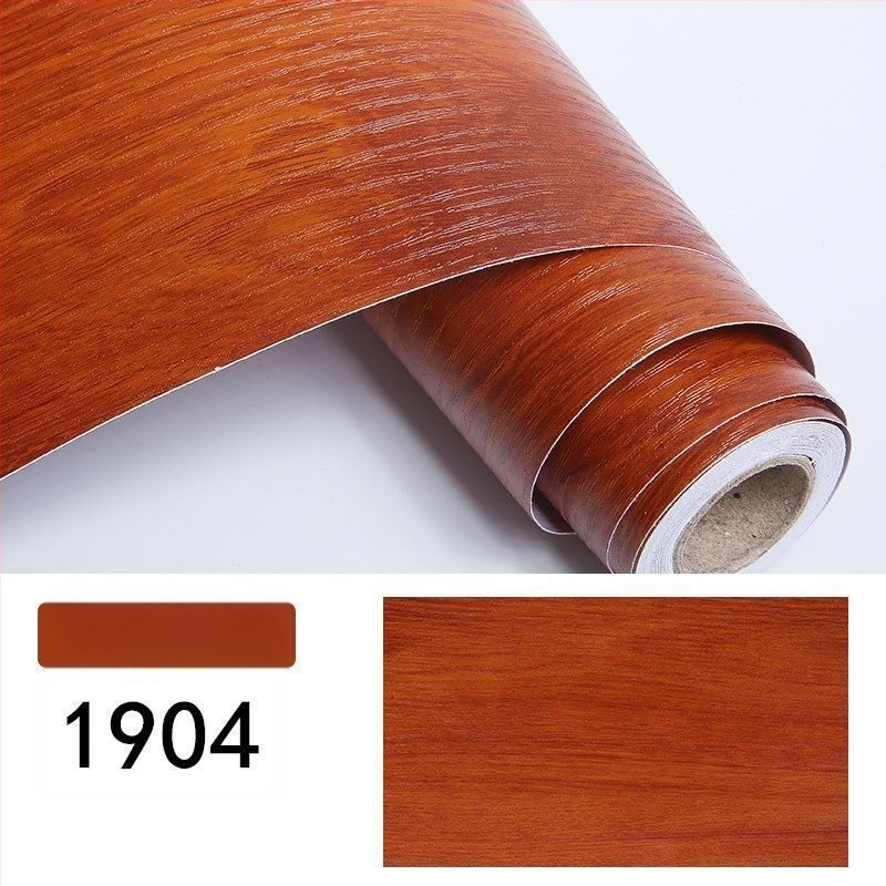 Pašlīmējoša koka raksta tapete mēbelēm renovācijai — ūdensizturīga, piemērota durvīm, garderobēm un plauktiem, moderns minimālisma stils