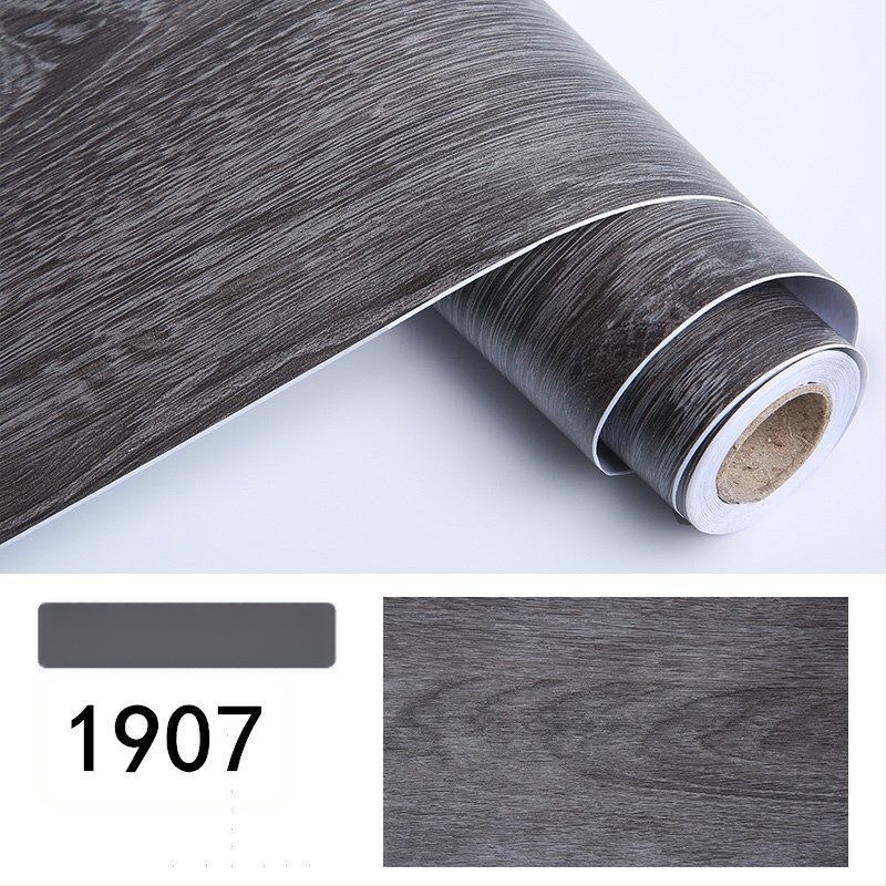 Pašlīmējoša koka raksta tapete mēbelēm renovācijai — ūdensizturīga, piemērota durvīm, garderobēm un plauktiem, moderns minimālisma stils