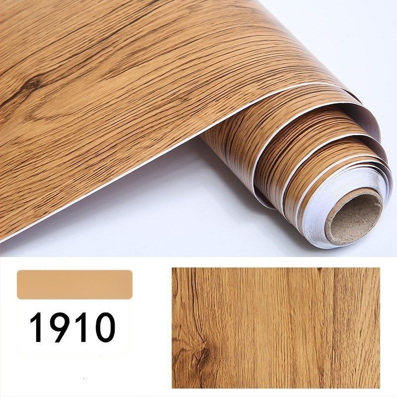 Pašlīmējoša koka raksta tapete mēbelēm renovācijai — ūdensizturīga, piemērota durvīm, garderobēm un plauktiem, moderns minimālisma stils