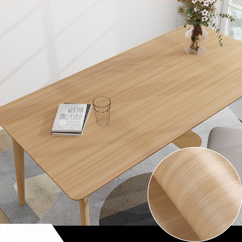 Pašlīmējoša koka graudu faktūras mēbeļu atjaunošanai, PVC, ūdensizturīga un mitrumizturīga, dekoratīvais pārklājums skapjiem un veciem mēbelēm