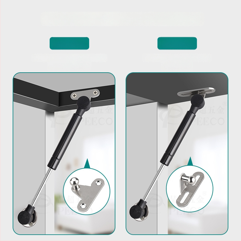 Trumpa atraminė lazdelė durims su aliuminio rėmu ir stiklo plokštėmis — Medžiaga: šaltai valdomas plienas + ABS, Gamyba: liejimas presu (die casting), Šiuolaikiškas minimalistinis stilius