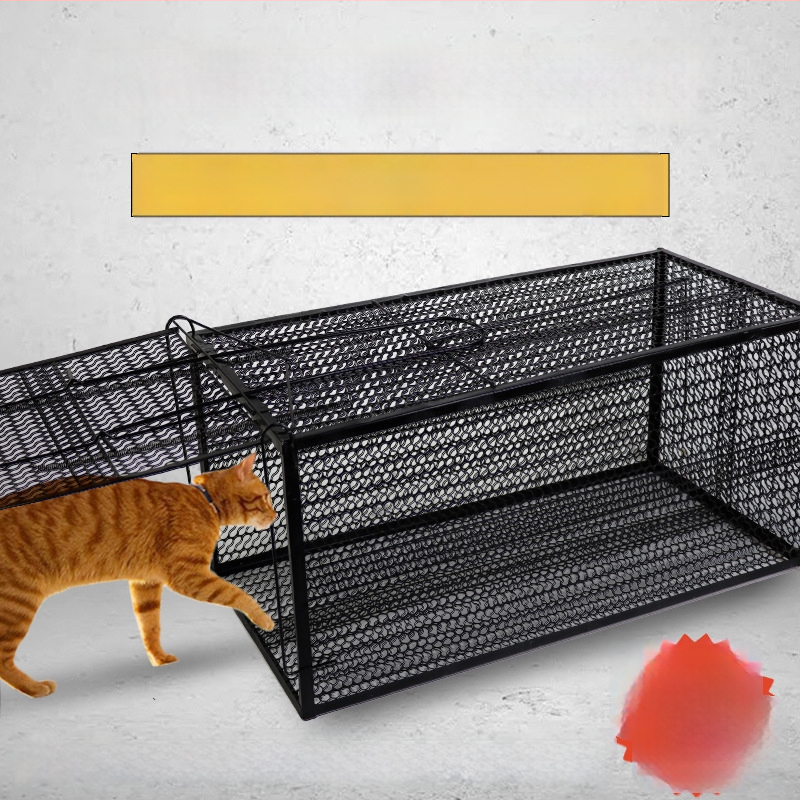 Visiškai automatinis katės gaudymo narvas, metalinė konstrukcija, tinkamas katėms, naminių gyvūnų narvai
