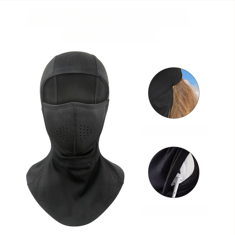 Magnētiskā slēpošanas sejas maska ar UV aizsardzību, ūdensnecaurlaidīgs audums, flīsa iekšējā odere, universāla