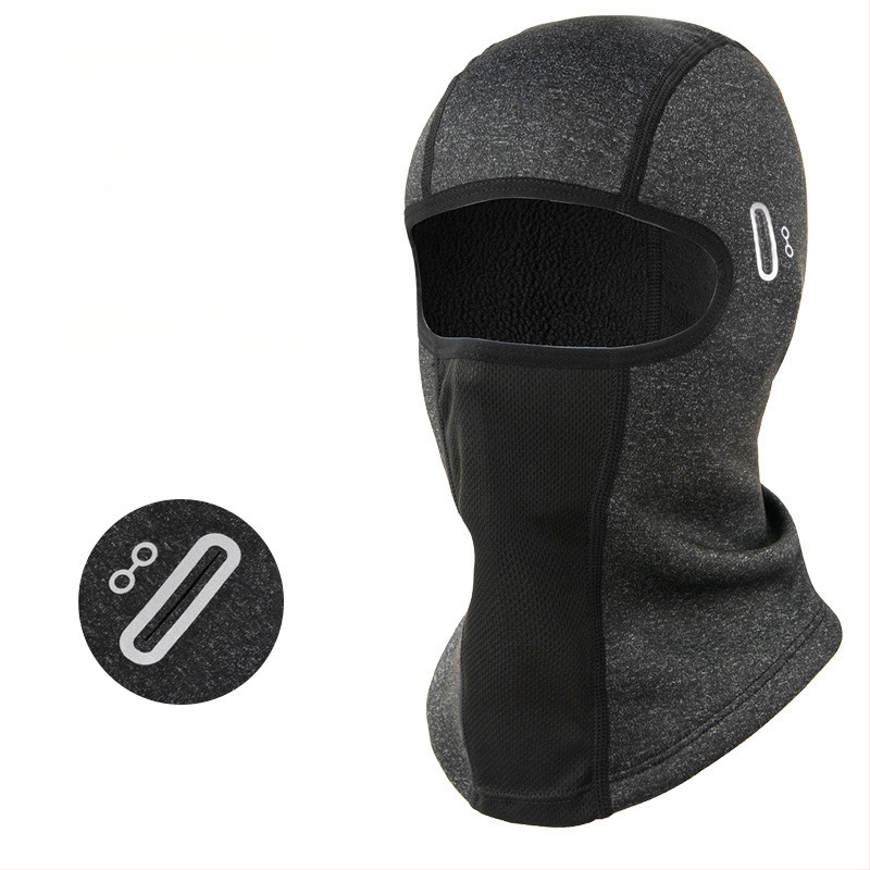 Magnētiskā slēpošanas sejas maska ar UV aizsardzību, ūdensnecaurlaidīgs audums, flīsa iekšējā odere, universāla