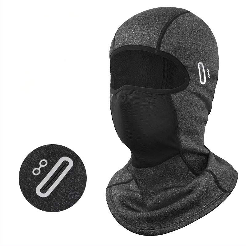 Magnētiskā slēpošanas sejas maska ar UV aizsardzību, ūdensnecaurlaidīgs audums, flīsa iekšējā odere, universāla