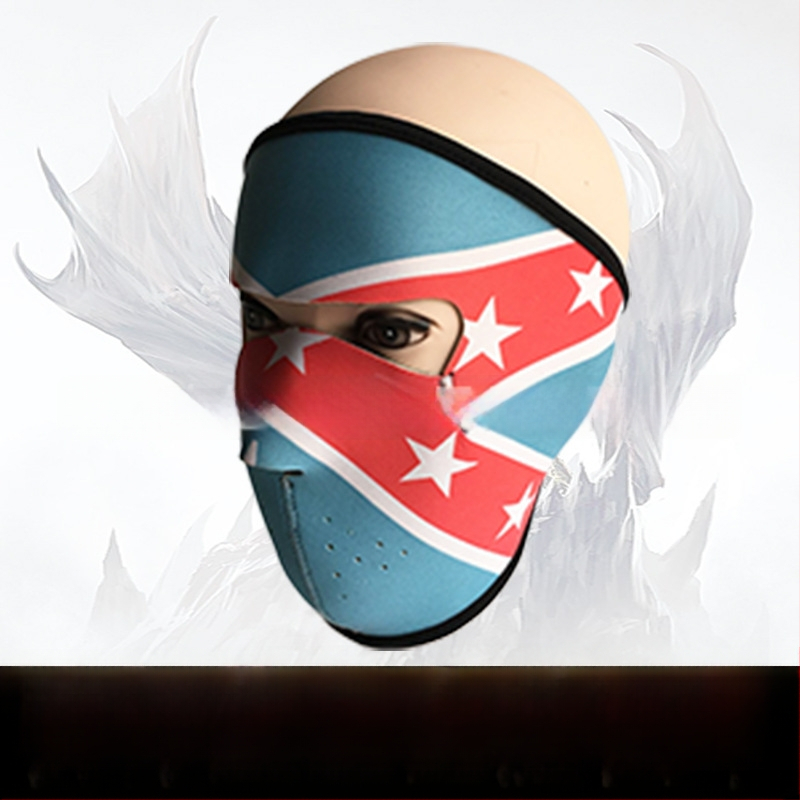 Velosipēdu maska ar vēja izturīgu dizainu, spoku motīvs, 58 g, SBR kompozīts, universāla