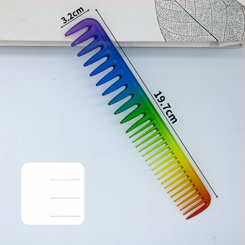 Frizerski češalj s oštrim repom, plastični, za opću upotrebu