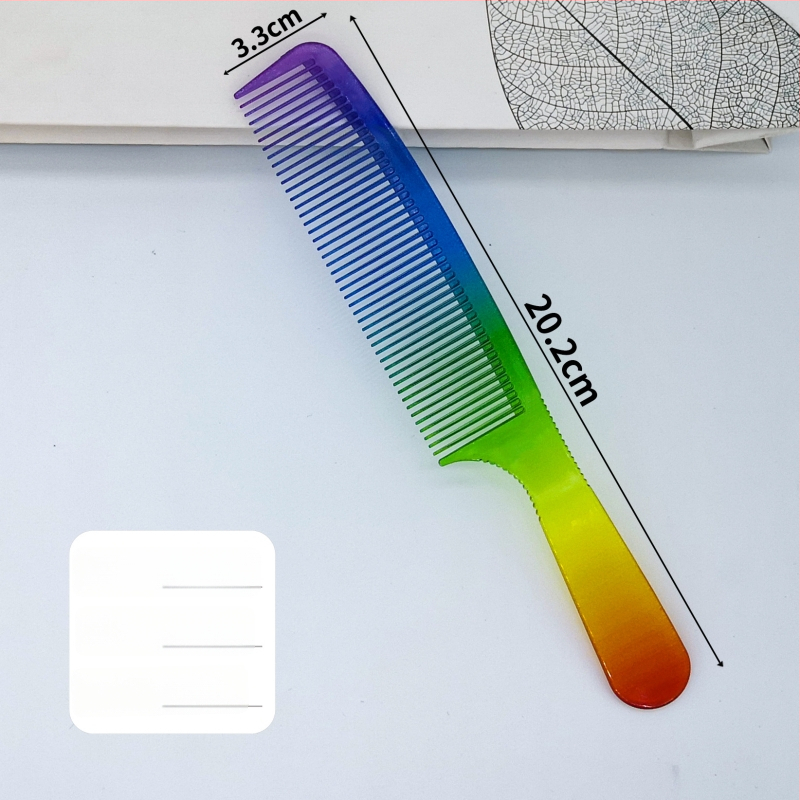 Frizerski češalj s oštrim repom, plastični, za opću upotrebu