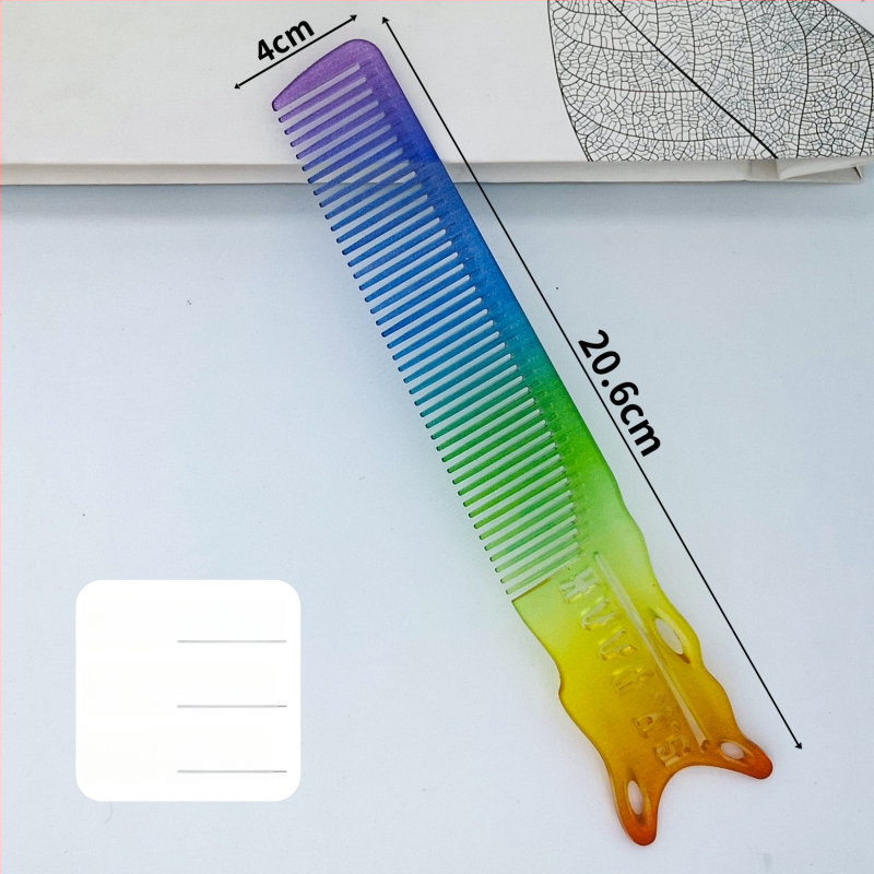 Frizerski češalj s oštrim repom, plastični, za opću upotrebu