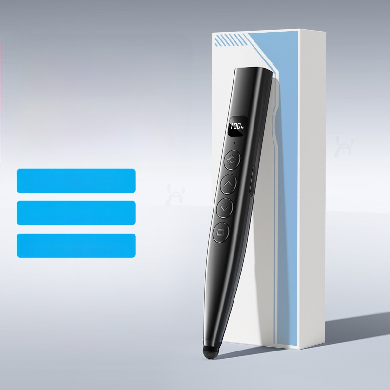 Απομακρυσμένος λέιζερ δείκτης για μετακίνηση σελίδων PPT και πίνακα, με ψηφιακό τηλεσκοπικό δείκτη