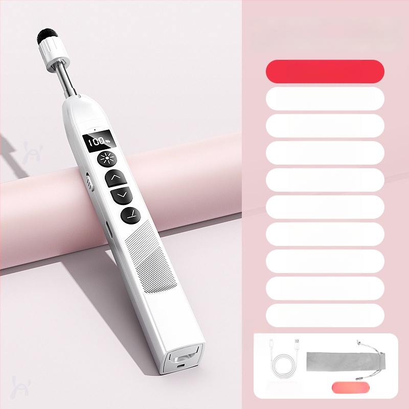 Απομακρυσμένος λέιζερ δείκτης για μετακίνηση σελίδων PPT και πίνακα, με ψηφιακό τηλεσκοπικό δείκτη