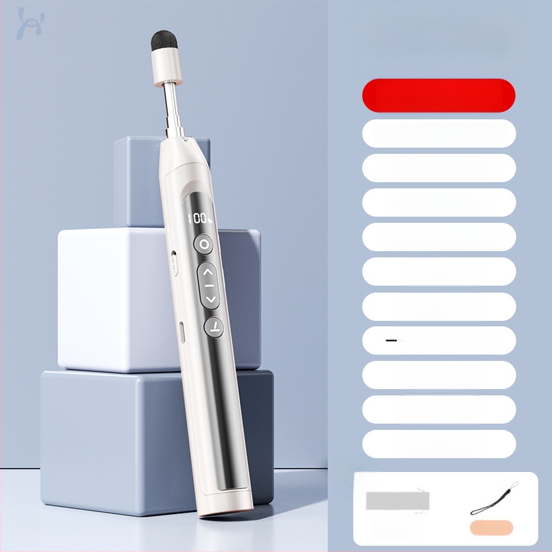 Απομακρυσμένος λέιζερ δείκτης για μετακίνηση σελίδων PPT και πίνακα, με ψηφιακό τηλεσκοπικό δείκτη