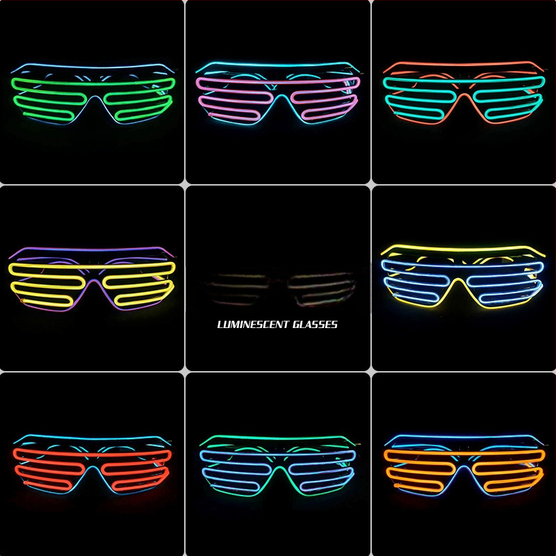 Bevieliai šviesūs akiniai – rekvizitas vakarėliams; Medžiaga: plastikas; Maitinimas: 2x1.5V AAA arba 2x7 baterijos (be baterijų); Logotipo spauda: įmanoma; Gamyba: pusiau rankinis ir pusiau mechaninis