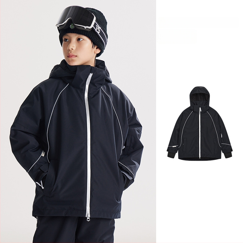 Unisex bērnu slēpošanas komplekts: elpojošs, ūdensnecaurlaidīgs 20000 mm, audums poliester, oderējums poliester, pildījums silk cotton, stila numurs LYSF8020