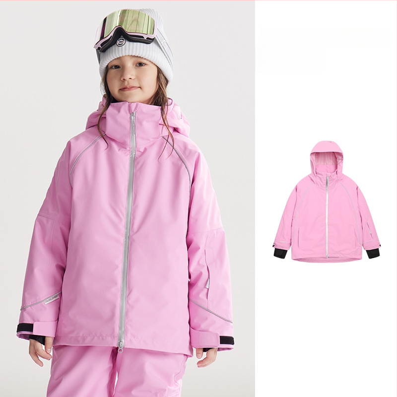 Unisex bērnu slēpošanas komplekts: elpojošs, ūdensnecaurlaidīgs 20000 mm, audums poliester, oderējums poliester, pildījums silk cotton, stila numurs LYSF8020