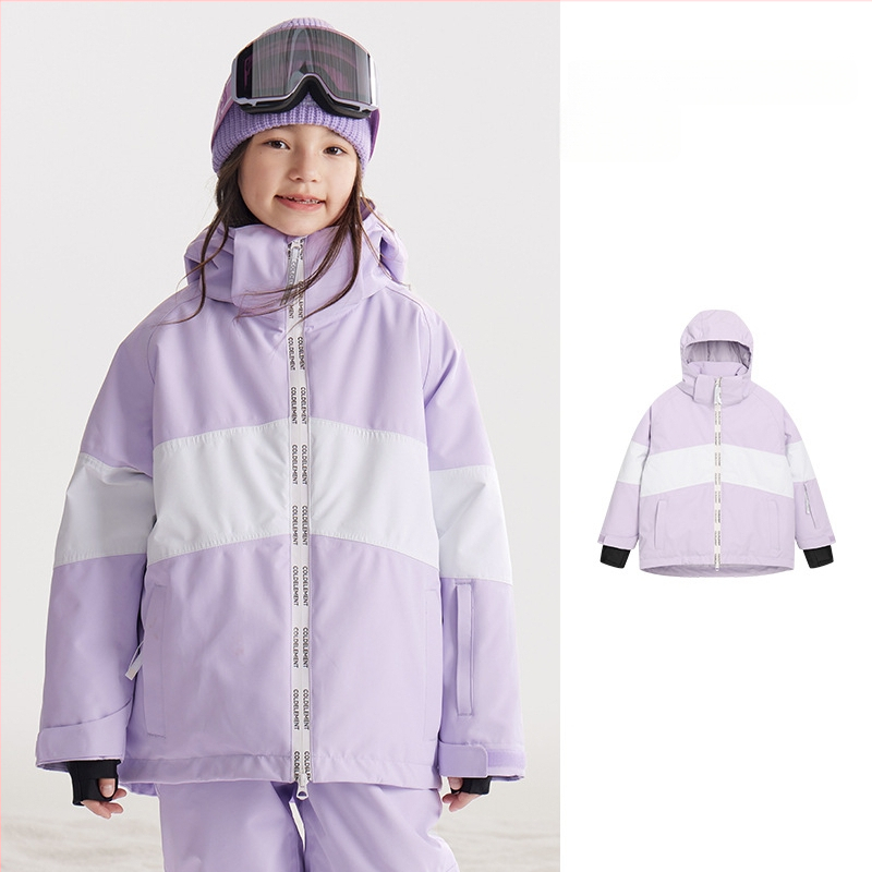 Unisex bērnu slēpošanas komplekts: elpojošs, ūdensnecaurlaidīgs 20000 mm, audums poliester, oderējums poliester, pildījums silk cotton, stila numurs LYSF8020