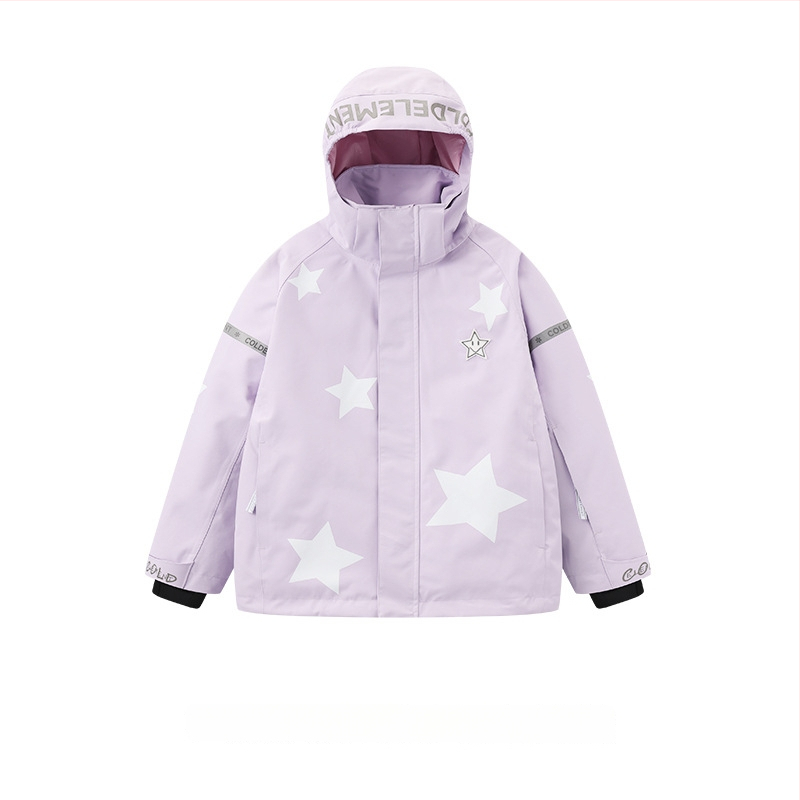 Unisex bērnu slēpošanas komplekts: elpojošs, ūdensnecaurlaidīgs 20000 mm, audums poliester, oderējums poliester, pildījums silk cotton, stila numurs LYSF8020