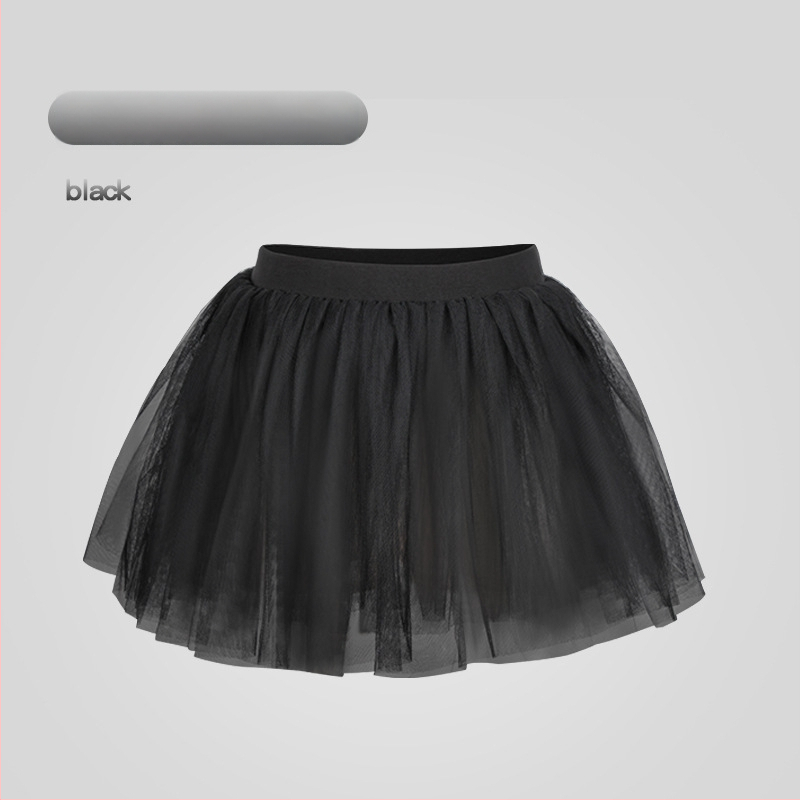 Παιδική φούστα τούλι με πλέγμα, στυλ πριγκίπισσα, 95% πολυεστέρας, για παιδιά άνω των 8 ετών