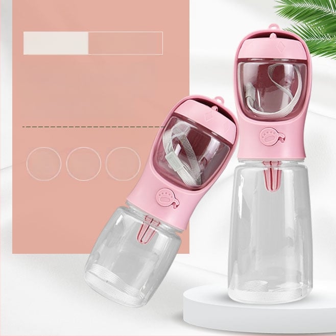 Κύπελλο νερού κατοικίδιων για γάτες και σκύλους — φορητό υπαίθριο κύπελλο, πλαστικό κατάλληλο για τρόφιμα, μη διαρροής, μεγάλη χωρητικότητα, μάρκα Yijia