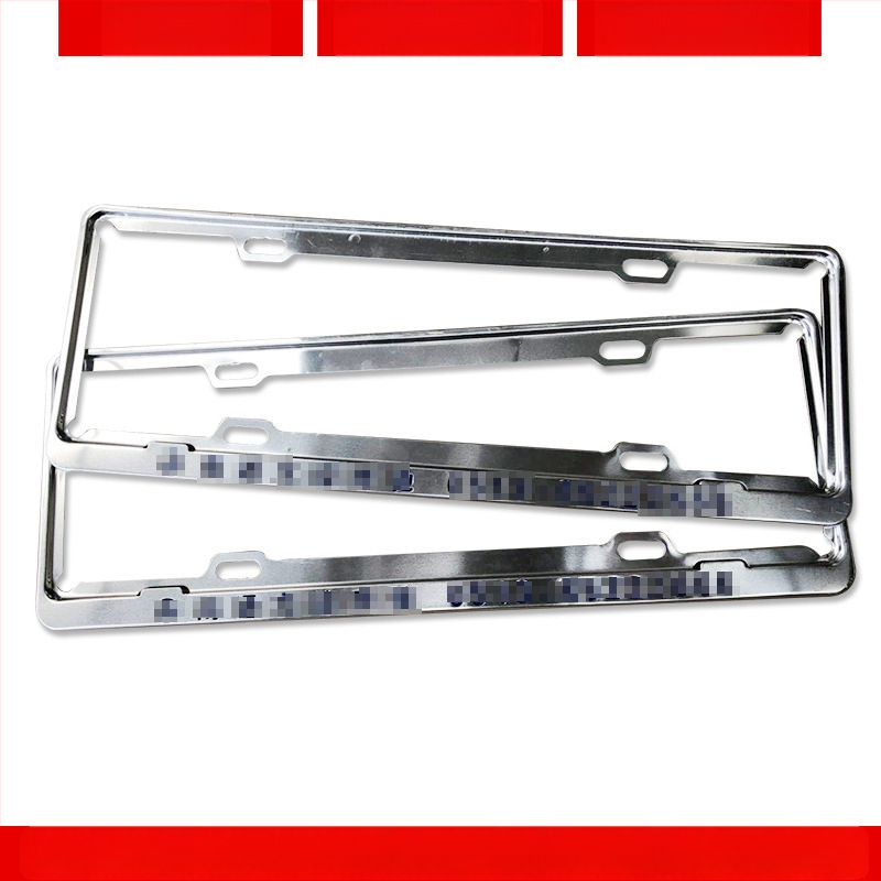 Automašīnas reģistrācijas numura rāmis no alumīnija sakausējuma ar individuālu logotipu (Modelis: 4S pielāgota rāmis; Materiāls: alumīnija sakausējums, magnezija sakausējums, nerūsējošs tērauds; Piemērojamie modeļi: mazs auto; Piederumu numurs: 001; Zīmols