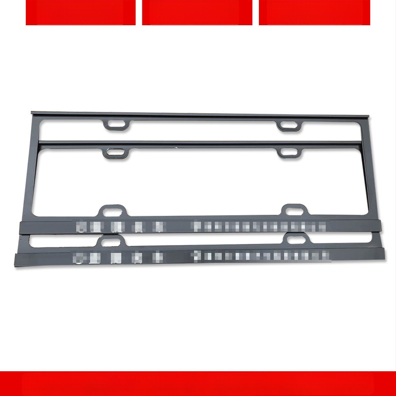 Automašīnas reģistrācijas numura rāmis no alumīnija sakausējuma ar individuālu logotipu (Modelis: 4S pielāgota rāmis; Materiāls: alumīnija sakausējums, magnezija sakausējums, nerūsējošs tērauds; Piemērojamie modeļi: mazs auto; Piederumu numurs: 001; Zīmols