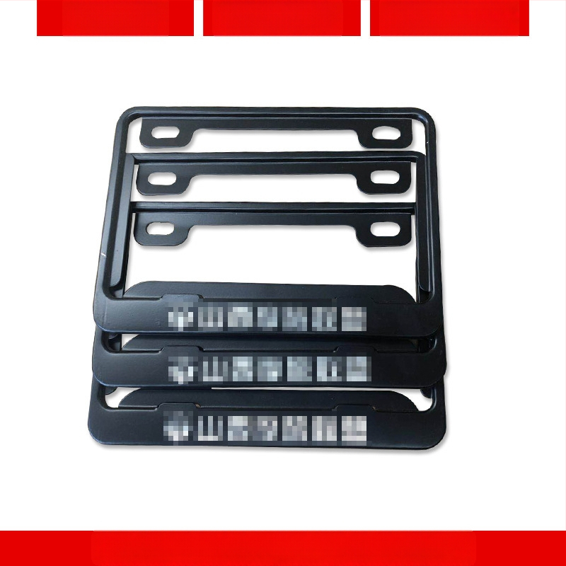 Automašīnas reģistrācijas numura rāmis no alumīnija sakausējuma ar individuālu logotipu (Modelis: 4S pielāgota rāmis; Materiāls: alumīnija sakausējums, magnezija sakausējums, nerūsējošs tērauds; Piemērojamie modeļi: mazs auto; Piederumu numurs: 001; Zīmols