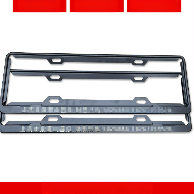 Automašīnas reģistrācijas numura rāmis no alumīnija sakausējuma ar individuālu logotipu (Modelis: 4S pielāgota rāmis; Materiāls: alumīnija sakausējums, magnezija sakausējums, nerūsējošs tērauds; Piemērojamie modeļi: mazs auto; Piederumu numurs: 001; Zīmols