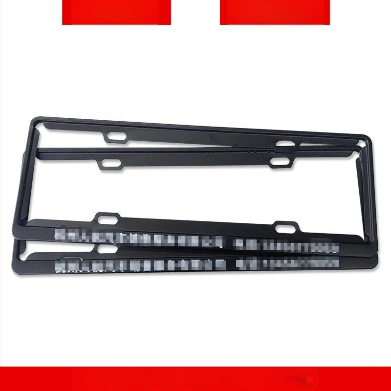 Automašīnas reģistrācijas numura rāmis no alumīnija sakausējuma ar individuālu logotipu (Modelis: 4S pielāgota rāmis; Materiāls: alumīnija sakausējums, magnezija sakausējums, nerūsējošs tērauds; Piemērojamie modeļi: mazs auto; Piederumu numurs: 001; Zīmols