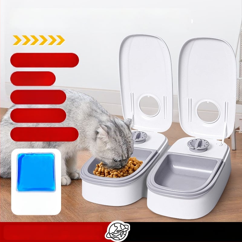 Enguang EG-603 Смарт таймер автоматичен подхранвач за котки и кучета – пълен комплект