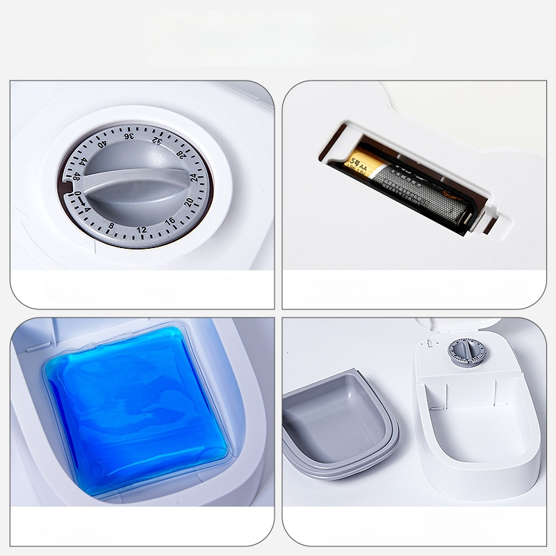 Enguang EG-603 Смарт таймер автоматичен подхранвач за котки и кучета – пълен комплект