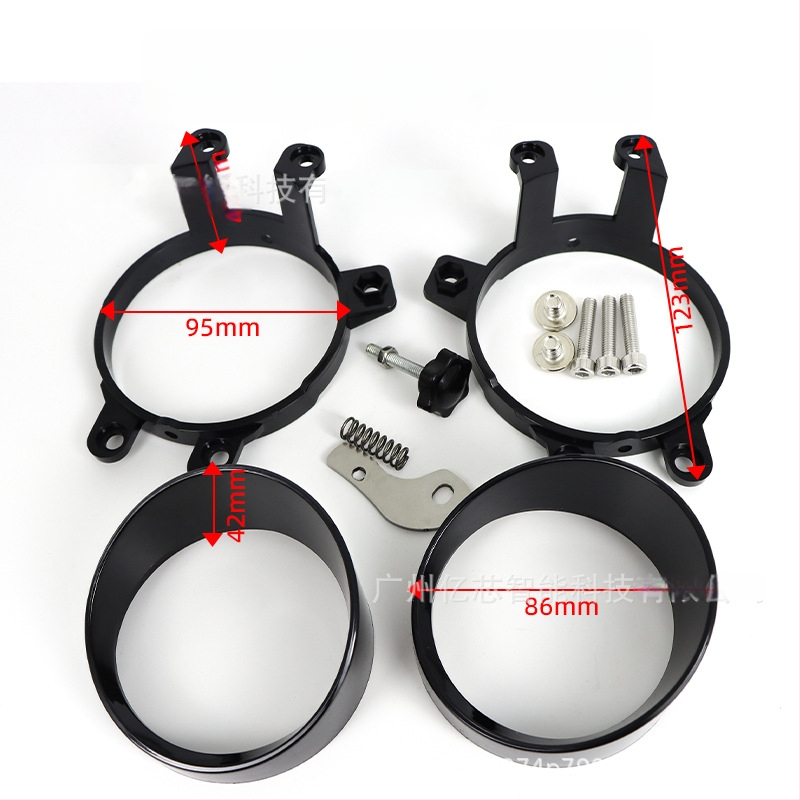 LED ködlámpa, 55W, 12-32V, 8000 lm, kompatibilis Honda, Toyota, Nissan, Ford, BMW, Audi