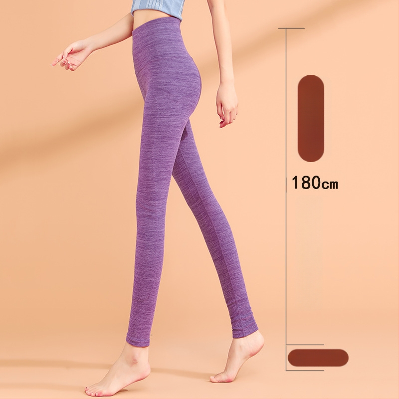 Sieviešu termālās legingas ar augstu vidukli, garas, kationiskais poliesters, ļoti biezi, vienkrāsainas