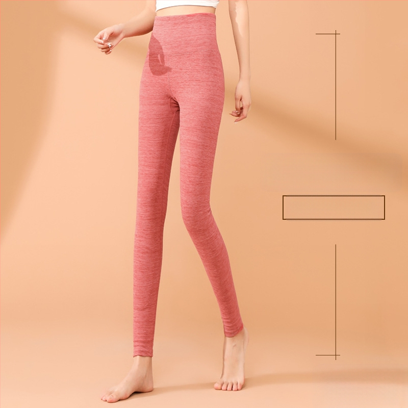 Sieviešu termālās legingas ar augstu vidukli, garas, kationiskais poliesters, ļoti biezi, vienkrāsainas