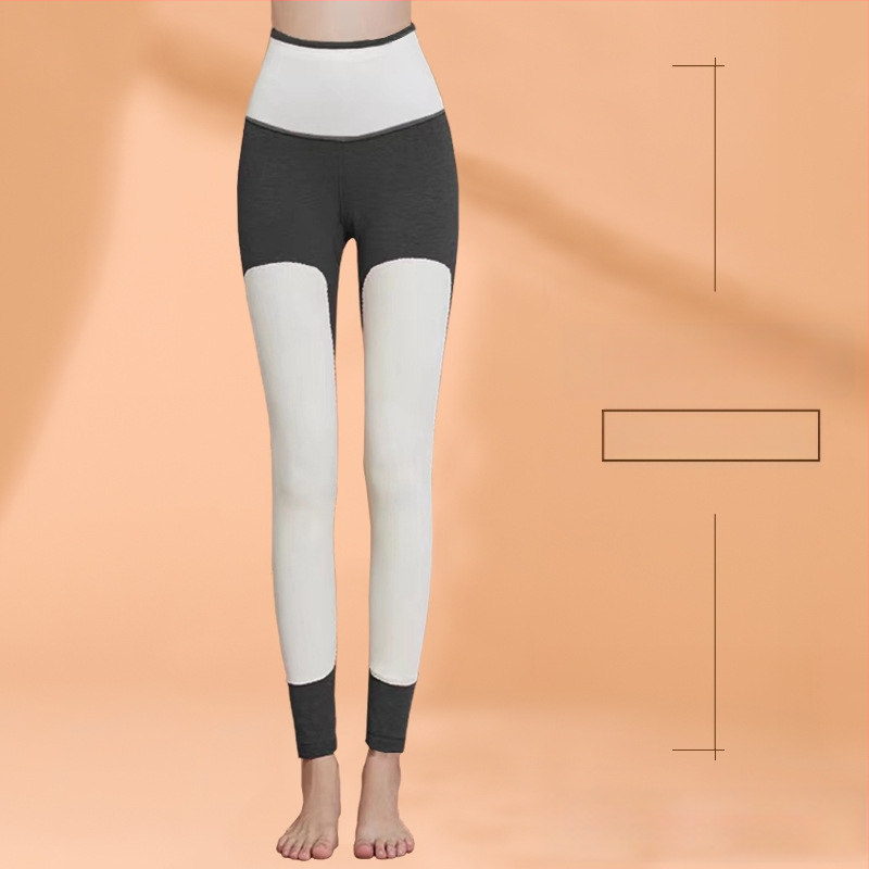 Sieviešu termālās legingas ar augstu vidukli, garas, kationiskais poliesters, ļoti biezi, vienkrāsainas