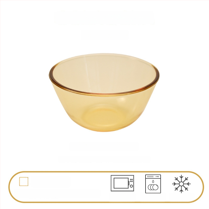 Glāzīšu galda servēšanas komplekts ar dubur ausīm bļodām, augsta borosilikāta stikls, viegls grezns stils, pielāgošana pieejama, piemērots bērniem, studentiem, grūtniecēm, pieaugušajiem un senioriem