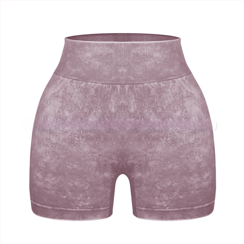 Sieviešu divdaļīgs jogas komplekts – īsās piedurknes tops un īsās bikses, pulovera stila, materiāls: neilons/ķīmisko šķiedru maisījums