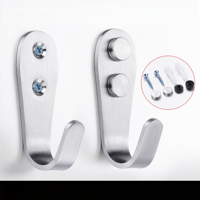 Pakaramais apģērbam, izturīgs nerūsējošā tērauda, vienkāršs āķis, modelis 1179, virsmas apdare ar vadu vilkšanu, piemērots vannas istabai