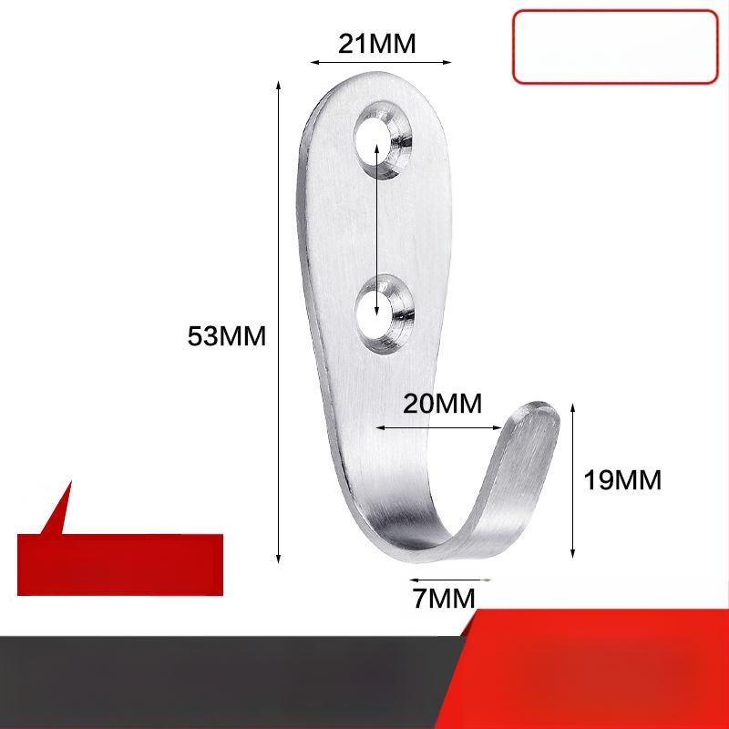 Pakaramais apģērbam, izturīgs nerūsējošā tērauda, vienkāršs āķis, modelis 1179, virsmas apdare ar vadu vilkšanu, piemērots vannas istabai
