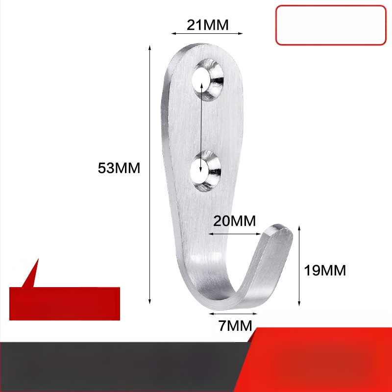 Pakaramais apģērbam, izturīgs nerūsējošā tērauda, vienkāršs āķis, modelis 1179, virsmas apdare ar vadu vilkšanu, piemērots vannas istabai