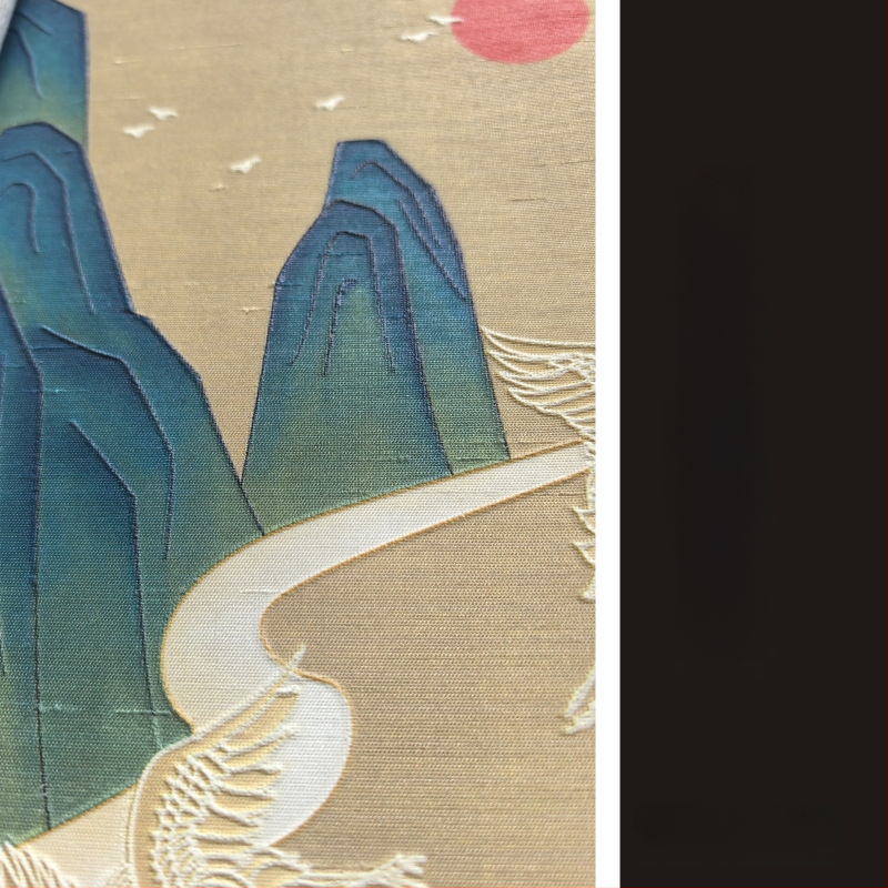 Sienas tapete ar ģeometrisku rakstu, daudzslāņaina, zīda materiāls, ūdensizturīgs, premium klases