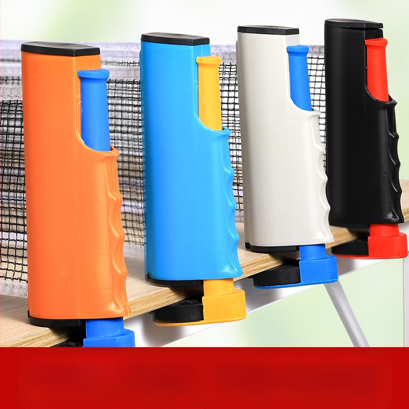 Galda tenisa stends ar teleskopisku tīklu, ABS materiāls, svars 1 kg, pārnēsājams, ārējai lietošanai