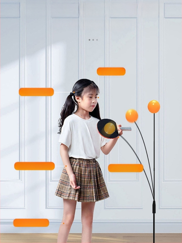 The Shaker asztalitenisz-edzési eszköz — PP konstrukció, otthoni használatra, beltéri játék gyermekeknek