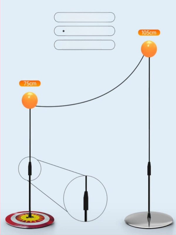 The Shaker asztalitenisz-edzési eszköz — PP konstrukció, otthoni használatra, beltéri játék gyermekeknek