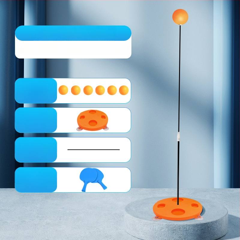 The Shaker asztalitenisz-edzési eszköz — PP konstrukció, otthoni használatra, beltéri játék gyermekeknek