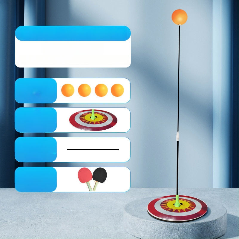 The Shaker asztalitenisz-edzési eszköz — PP konstrukció, otthoni használatra, beltéri játék gyermekeknek