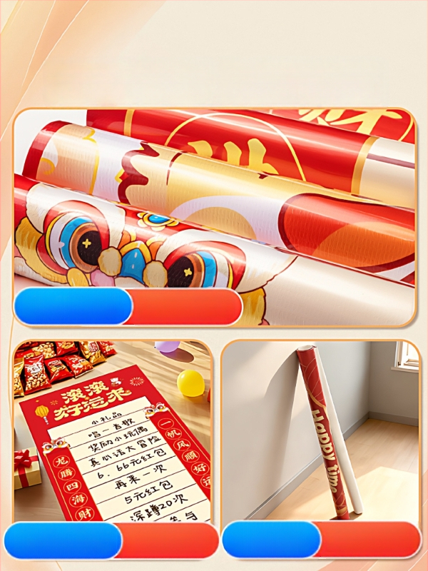 Zifan pakabinamas kišenės komandinių žaidimų — audinio ritinėjimo dizainas, rekvizitai kūrybiškiems metiniams susitikimams ir loterijoms