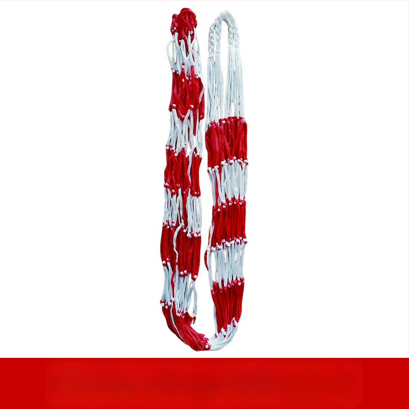 Tinklelio kamuolių laikymo krepšys; talpa iki 12 kamuolių; medžiaga: polipropilenas, poliesteris, polietilenas; užsakomoji gamyba galima; prekės ženklas Huihua; tinkamas krepšiniui ir lauko sportui.